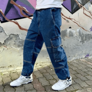 Jeans Cargo Denim Relax