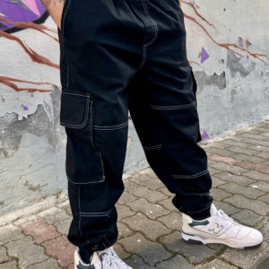 Jeans Tattici Urban Nero