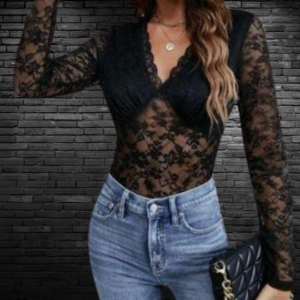 Body in Pizzo Nero Sensuale