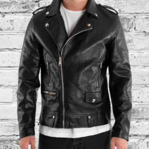 Giacca da Biker 'Pelle Intramontabile'