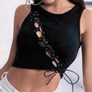 Top Crop con Laccio